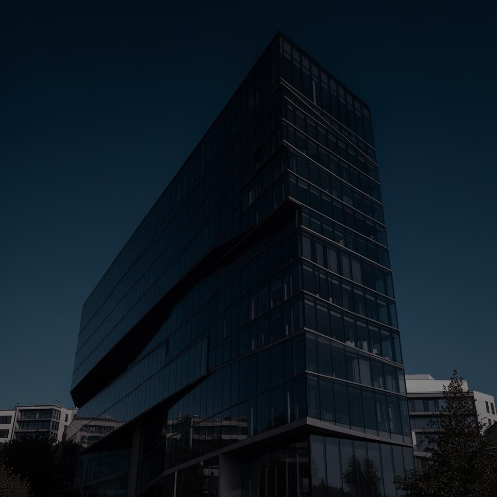 Architecture moderne d'affaires au Luxembourg